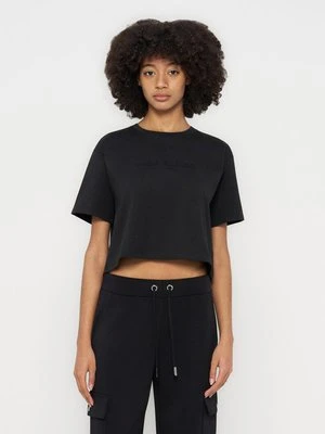T-shirt z nadrukiem Michael Kors czarny