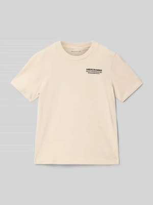 T-shirt z nadrukiem, krój regular fit Abercrombie&Fitch