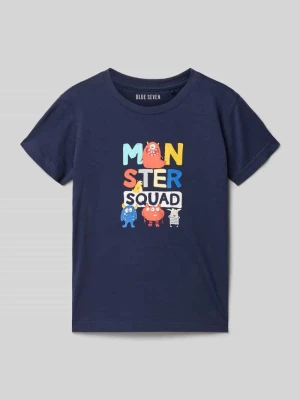 T-shirt z nadrukiem, krój regular fit BLUE SEVEN
