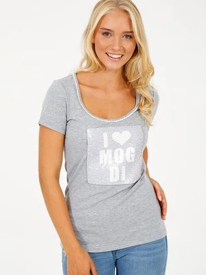 T-shirt z nadrukiem Krüger Dirndl