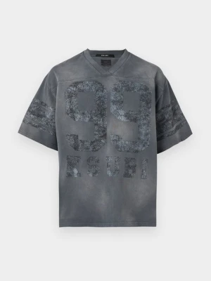 T-shirt z nadrukiem KSUBI czarny