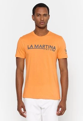 T-shirt z nadrukiem LA MARTINA