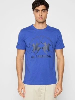 T-shirt z nadrukiem LA MARTINA