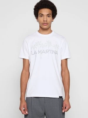 T-shirt z nadrukiem LA MARTINA