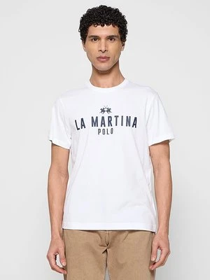 T-shirt z nadrukiem LA MARTINA