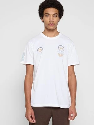 T-shirt z nadrukiem La Martina biały