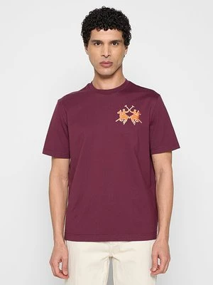 T-shirt z nadrukiem LA MARTINA