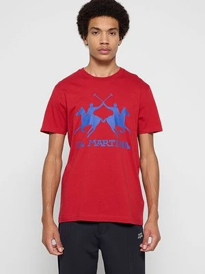 T-shirt z nadrukiem LA MARTINA