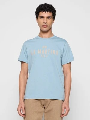 T-shirt z nadrukiem LA MARTINA