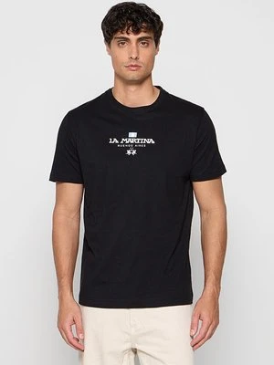 T-shirt z nadrukiem LA MARTINA