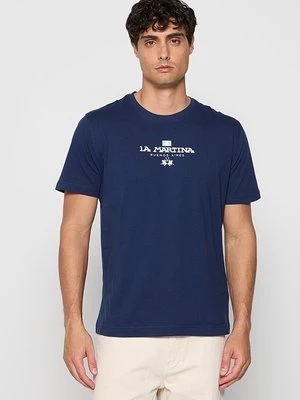 T-shirt z nadrukiem LA MARTINA