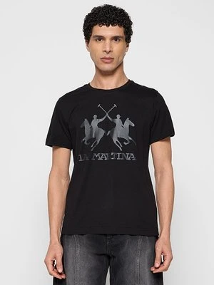 T-shirt z nadrukiem LA MARTINA