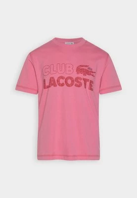 T-shirt z nadrukiem Lacoste