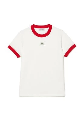 T-shirt z nadrukiem Lacoste