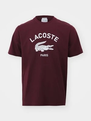 T-shirt z nadrukiem Lacoste