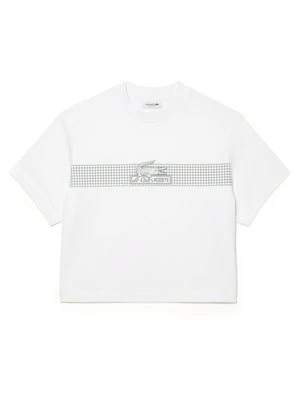 T-shirt z nadrukiem Lacoste