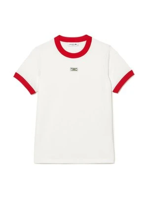 T-shirt z nadrukiem Lacoste