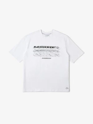 T-shirt z nadrukiem Lacoste