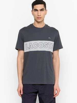 T-shirt z nadrukiem Lacoste