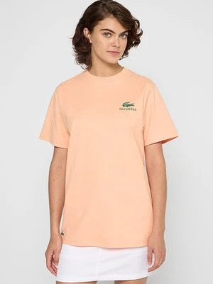 T-shirt z nadrukiem Lacoste