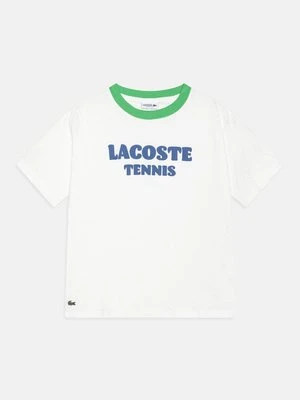 T-shirt z nadrukiem Lacoste