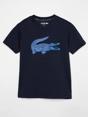 T-shirt z nadrukiem Lacoste