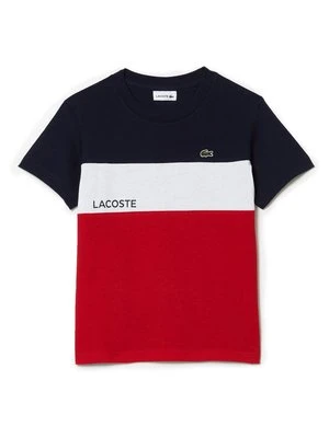 T-shirt z nadrukiem Lacoste