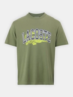 T-shirt z nadrukiem Lacoste