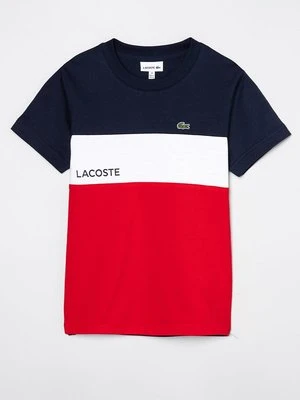 T-shirt z nadrukiem Lacoste