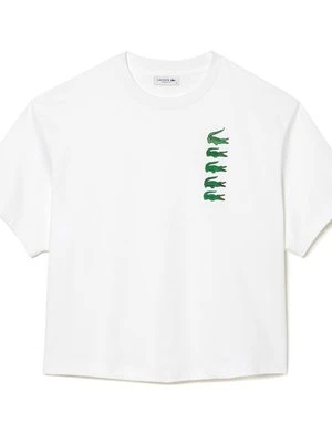 T-shirt z nadrukiem Lacoste