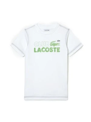 T-shirt z nadrukiem Lacoste
