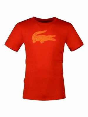 T-shirt z nadrukiem Lacoste