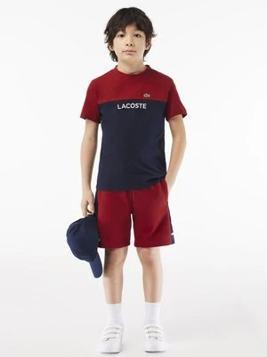 T-shirt z nadrukiem Lacoste