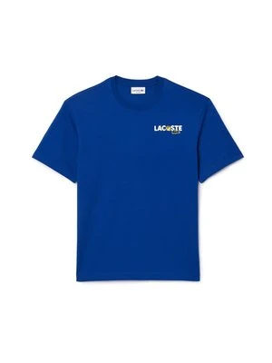 T-shirt z nadrukiem Lacoste
