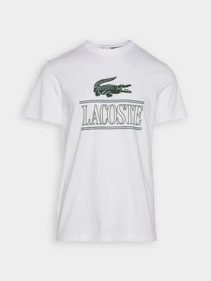 T-shirt z nadrukiem Lacoste