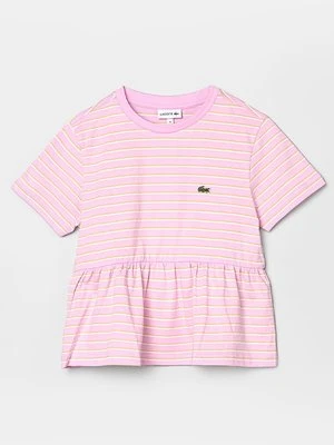 T-shirt z nadrukiem Lacoste