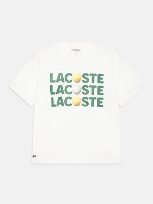 T-shirt z nadrukiem Lacoste