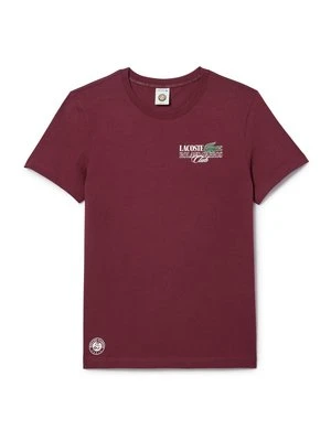 T-shirt z nadrukiem Lacoste