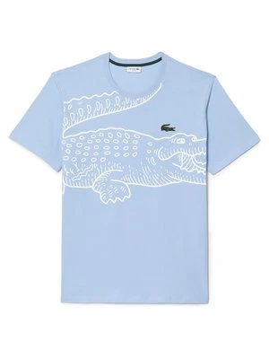 T-shirt z nadrukiem Lacoste