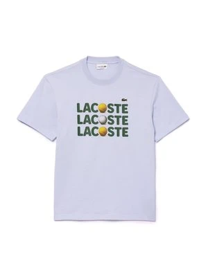 T-shirt z nadrukiem Lacoste