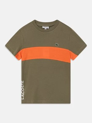 T-shirt z nadrukiem Lacoste