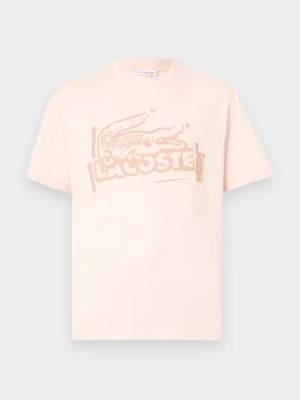 T-shirt z nadrukiem Lacoste
