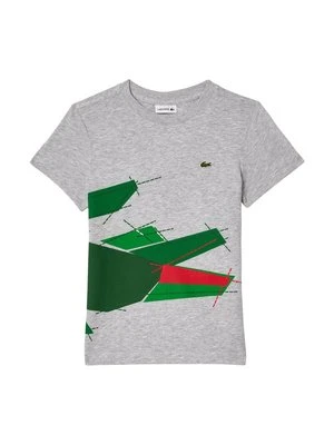 T-shirt z nadrukiem Lacoste