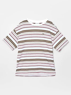 T-shirt z nadrukiem Lacoste