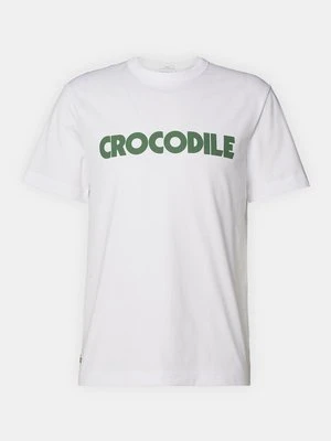 T-shirt z nadrukiem Lacoste