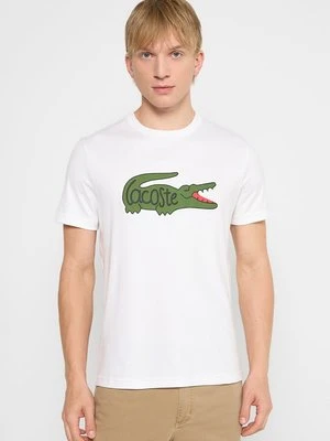 T-shirt z nadrukiem Lacoste