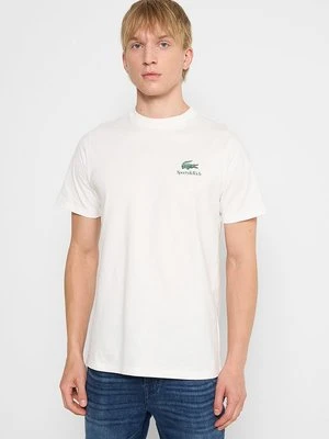 T-shirt z nadrukiem Lacoste
