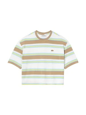 T-shirt z nadrukiem Lacoste
