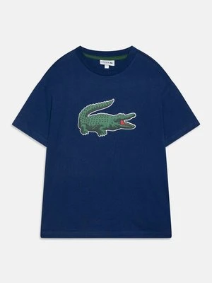 T-shirt z nadrukiem Lacoste