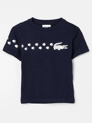 T-shirt z nadrukiem Lacoste